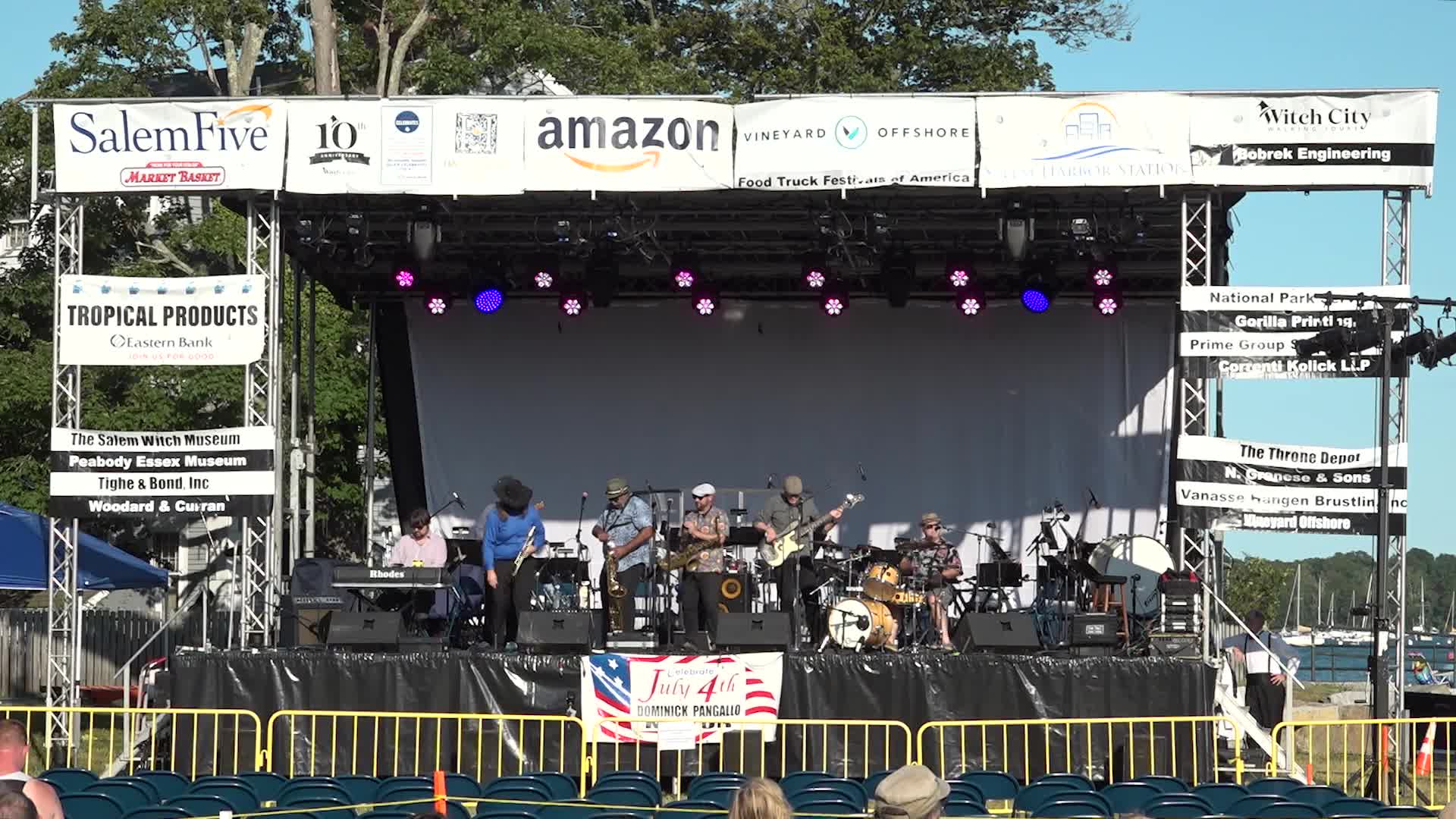 Jambalaya Horns Live at Derby Wharf 7/4/2025