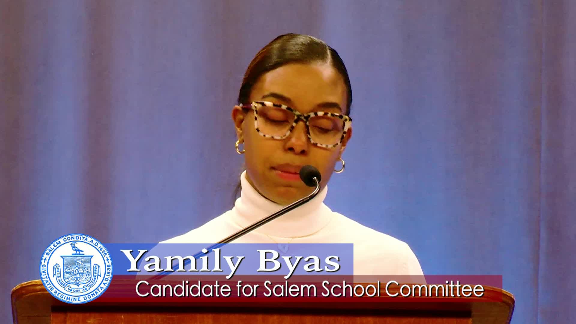 SATV Presents: Salem School Committee Candidate Introductions 2025