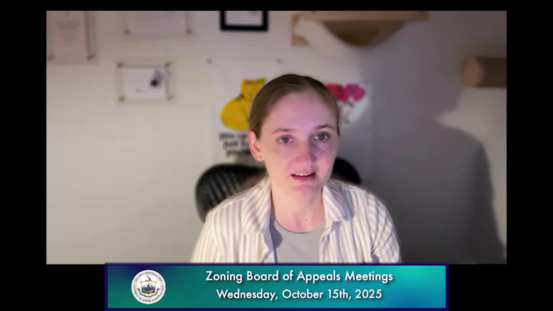 Salem Zoning Board of Appeals Meeting 10/15/2025