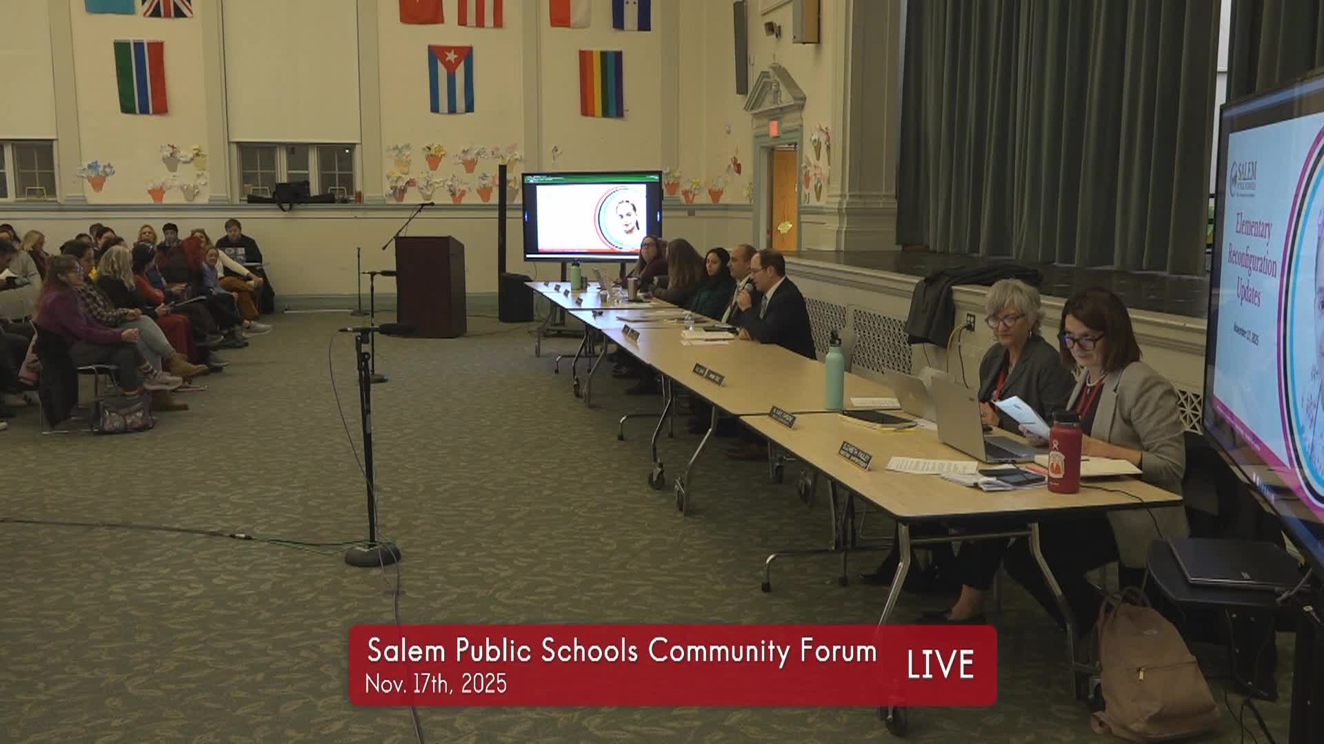 SPS Elementary Reconfiguration Community Forum 11/17/2025