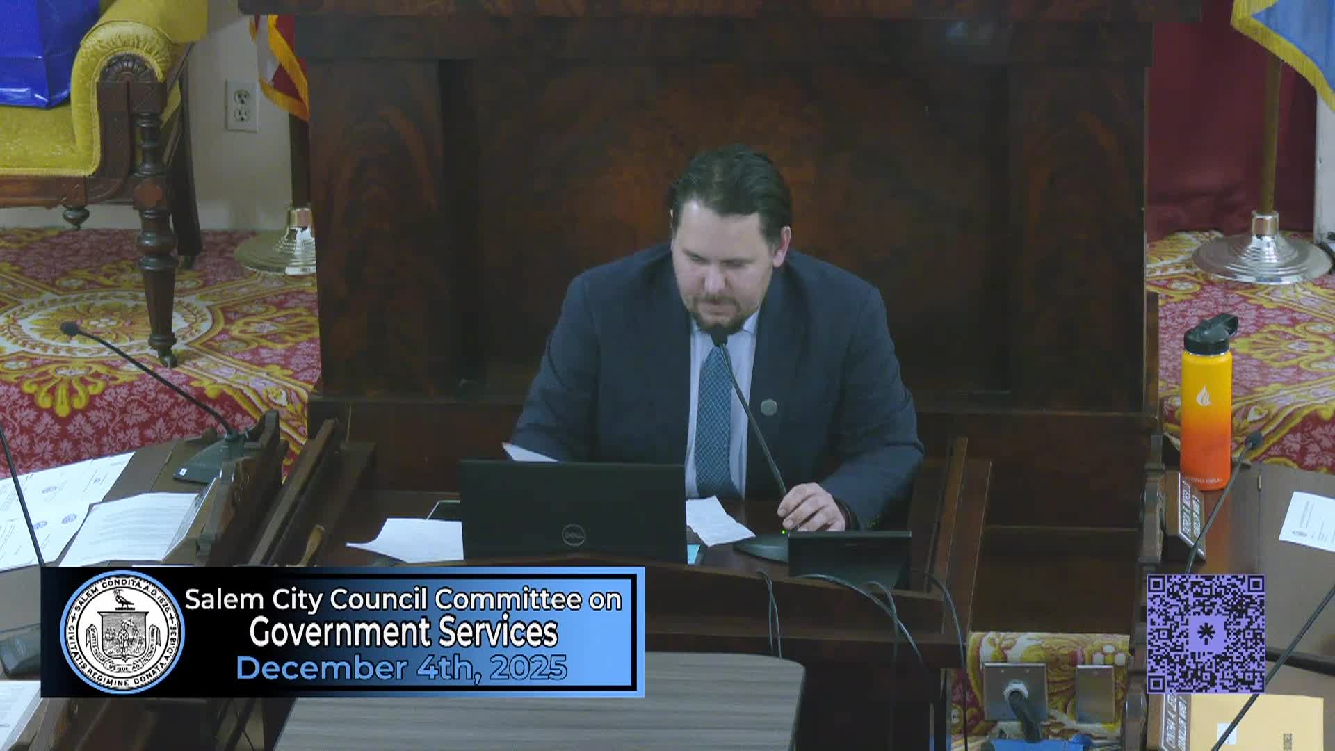 City Council Committee on Government Services 12/4/25