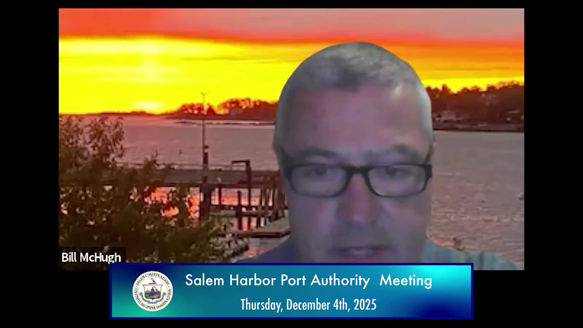 Salem Harbor Port Authority Meeting 12/4/2025
