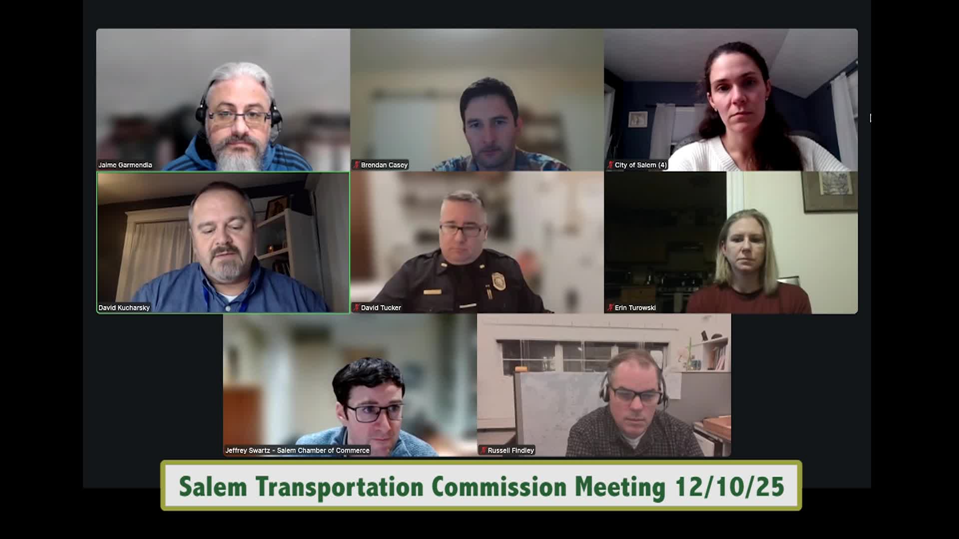 Transportation Commission Meeting 12/10/25