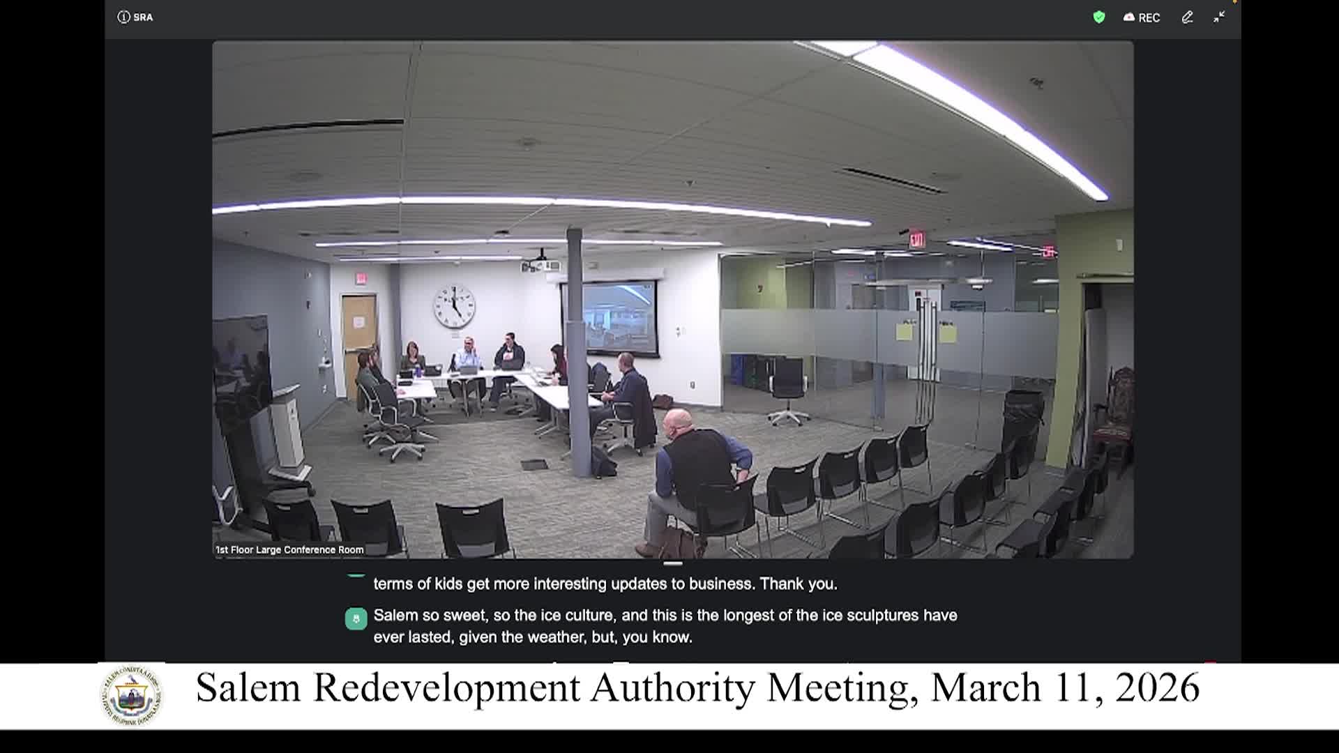 Salem Redevelopment Authority Meeting 3/11/2026