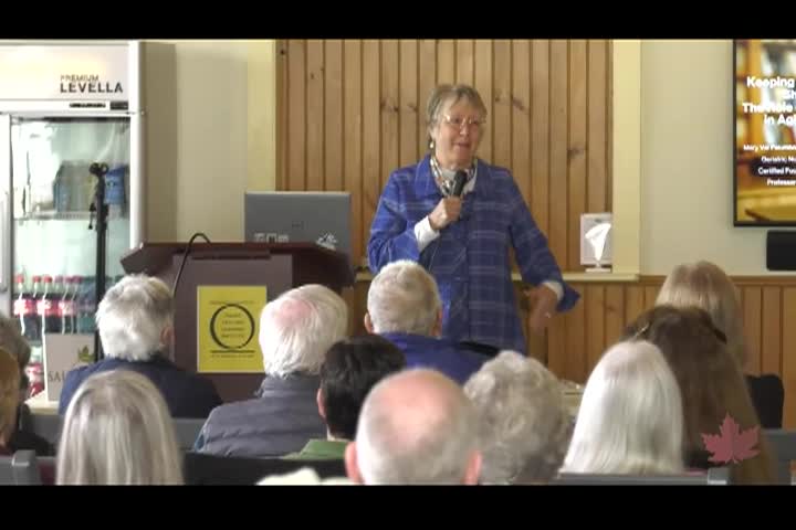 OLLI Lecture Keeping Your Mind Sharp