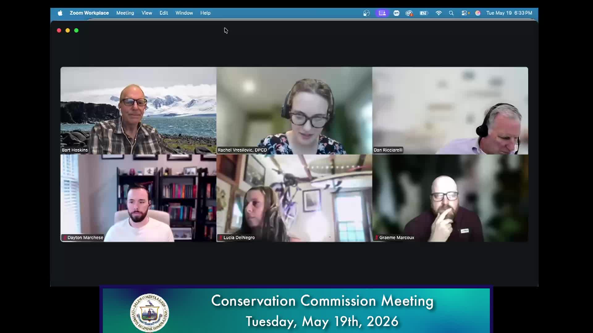 Conservation Commission Meeting 5/19/2026