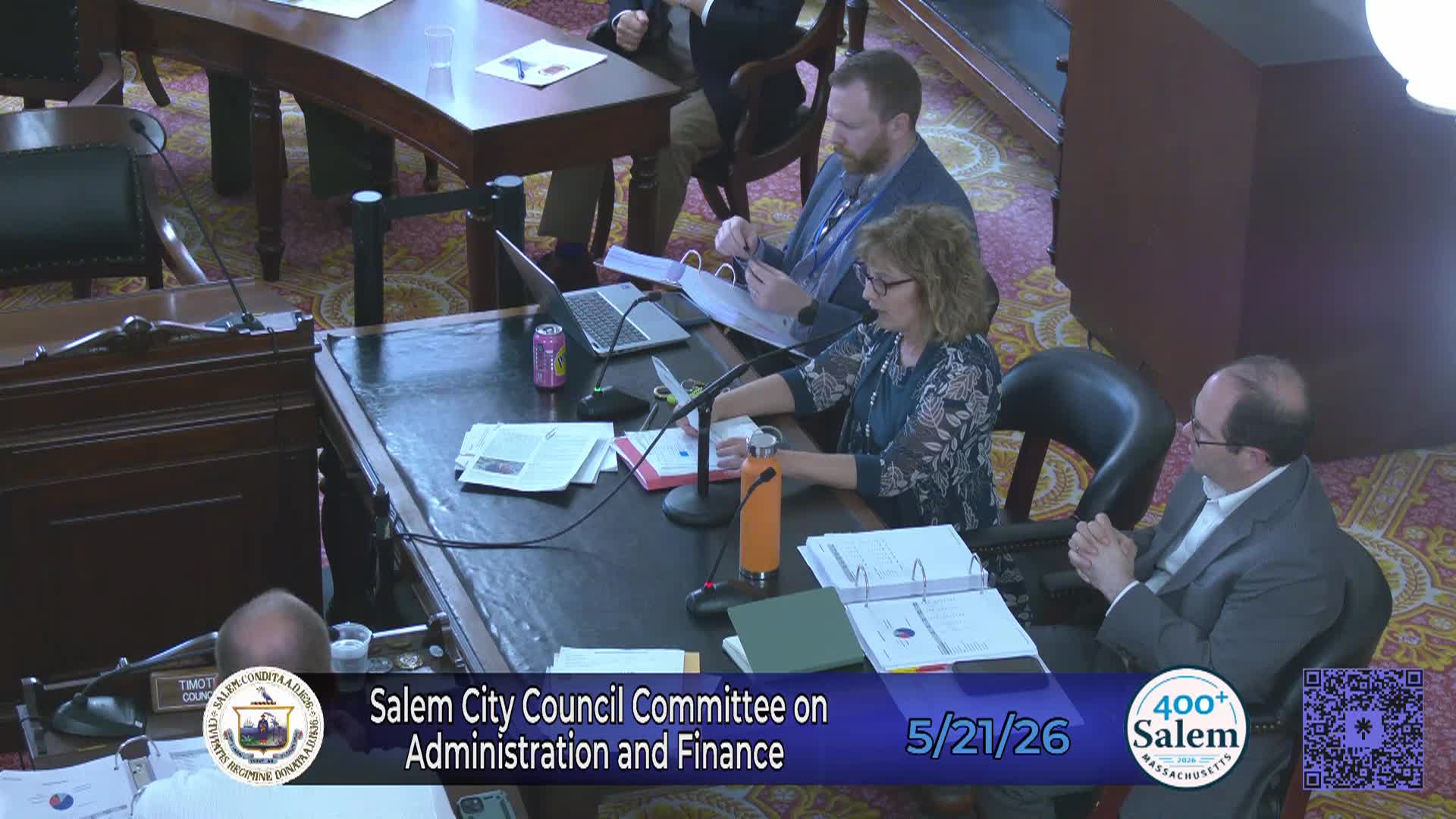 City Council Committee on Administration and Finance 5/21/26