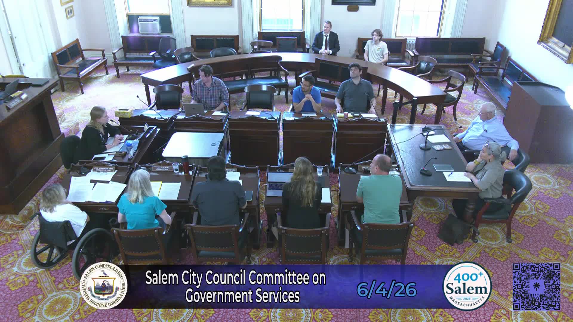 City Council Committee on Government Services 6/4/26