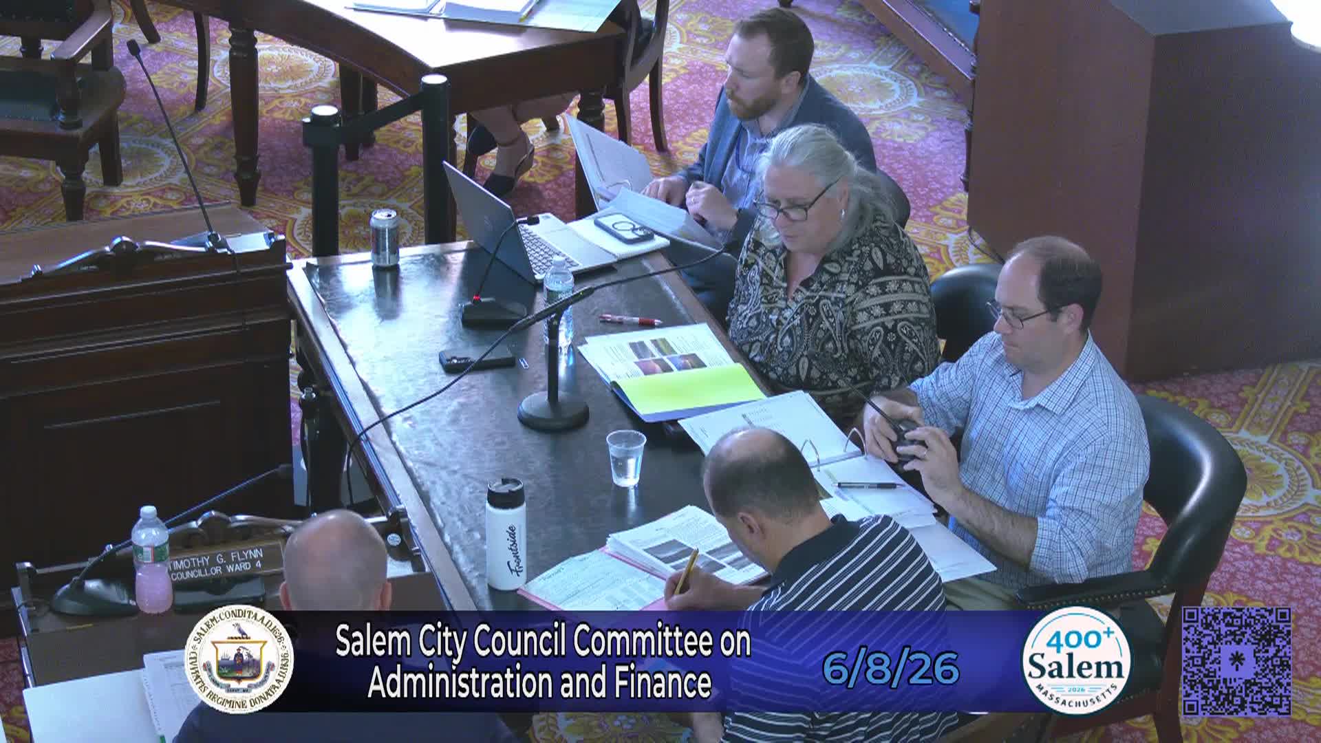 City Council Committee on Administration and Finance 6/8/26