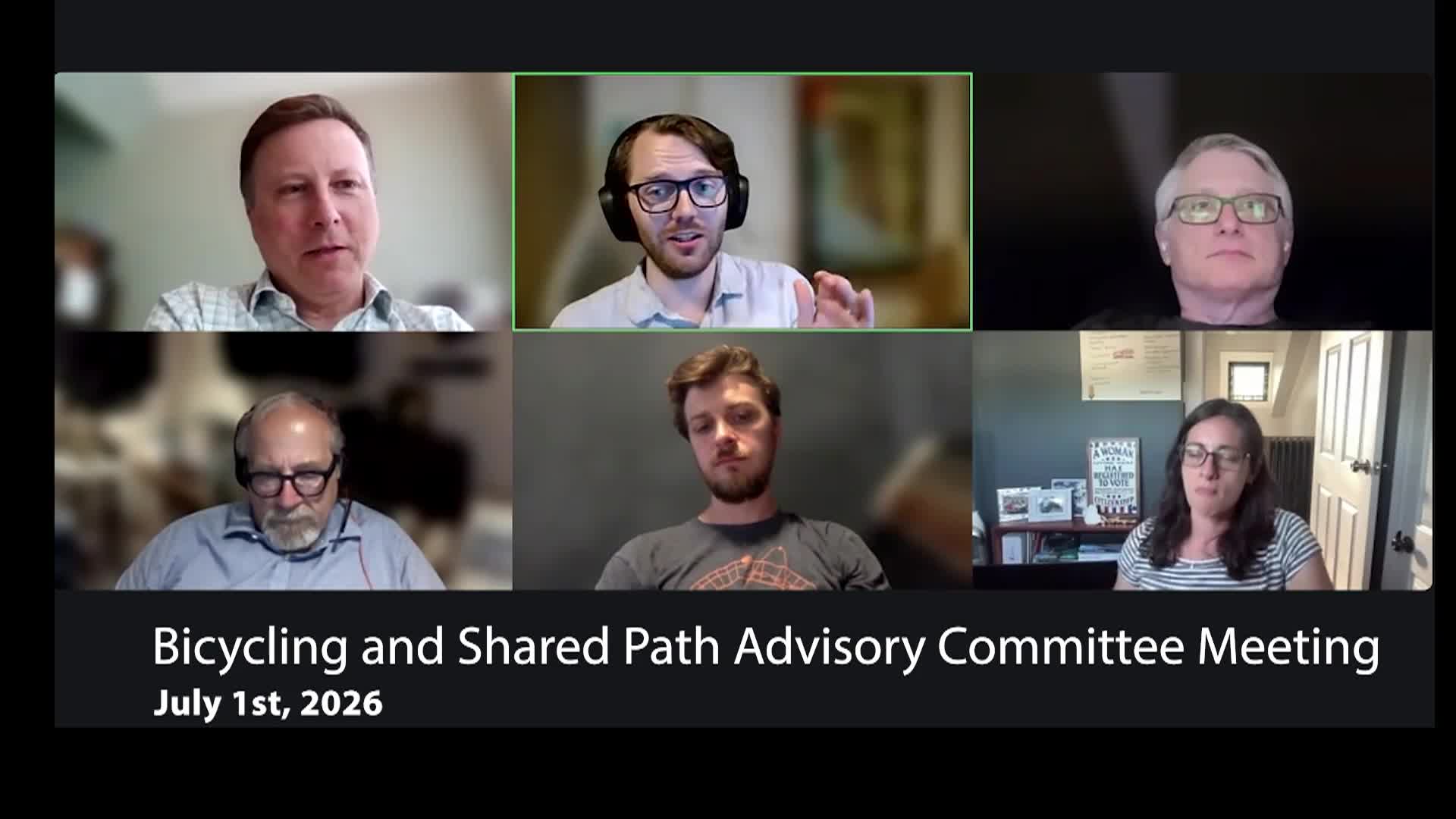 Salem Bicycling and Shared Path Advisory Committee Meeting 7/1/26
