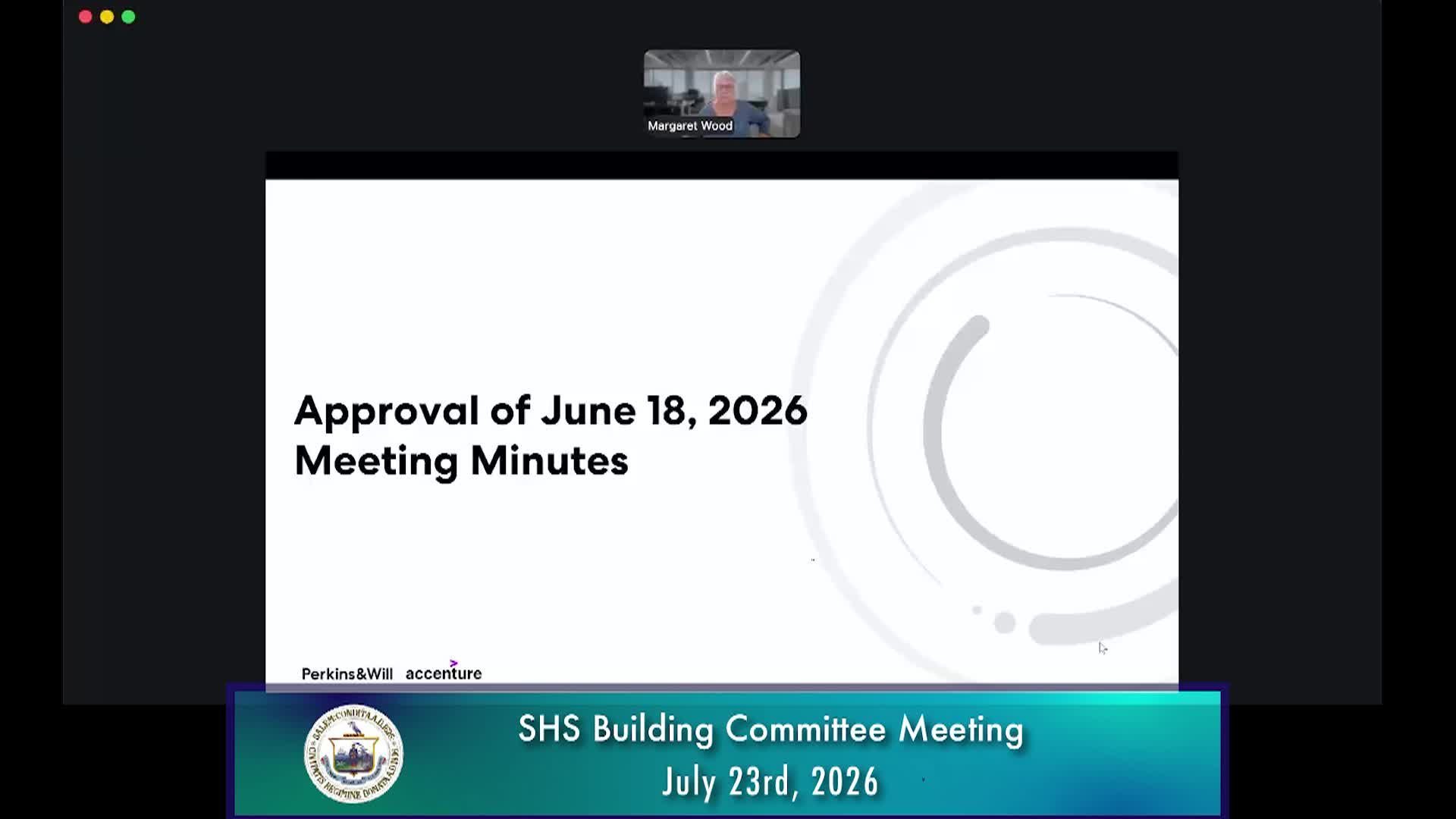 SHS Building Committee Meeting 7/23/2026