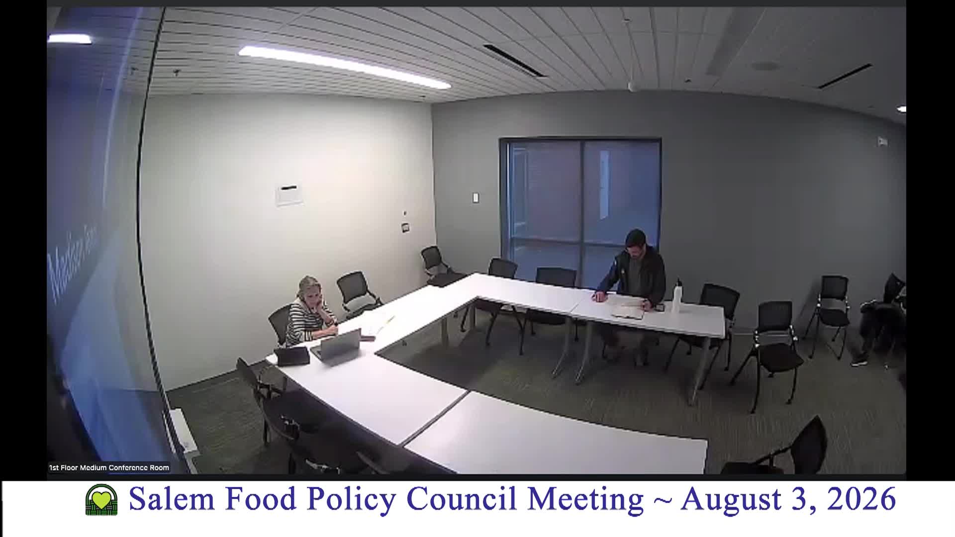 Salem Food Policy Council Meeting 8/3/2026