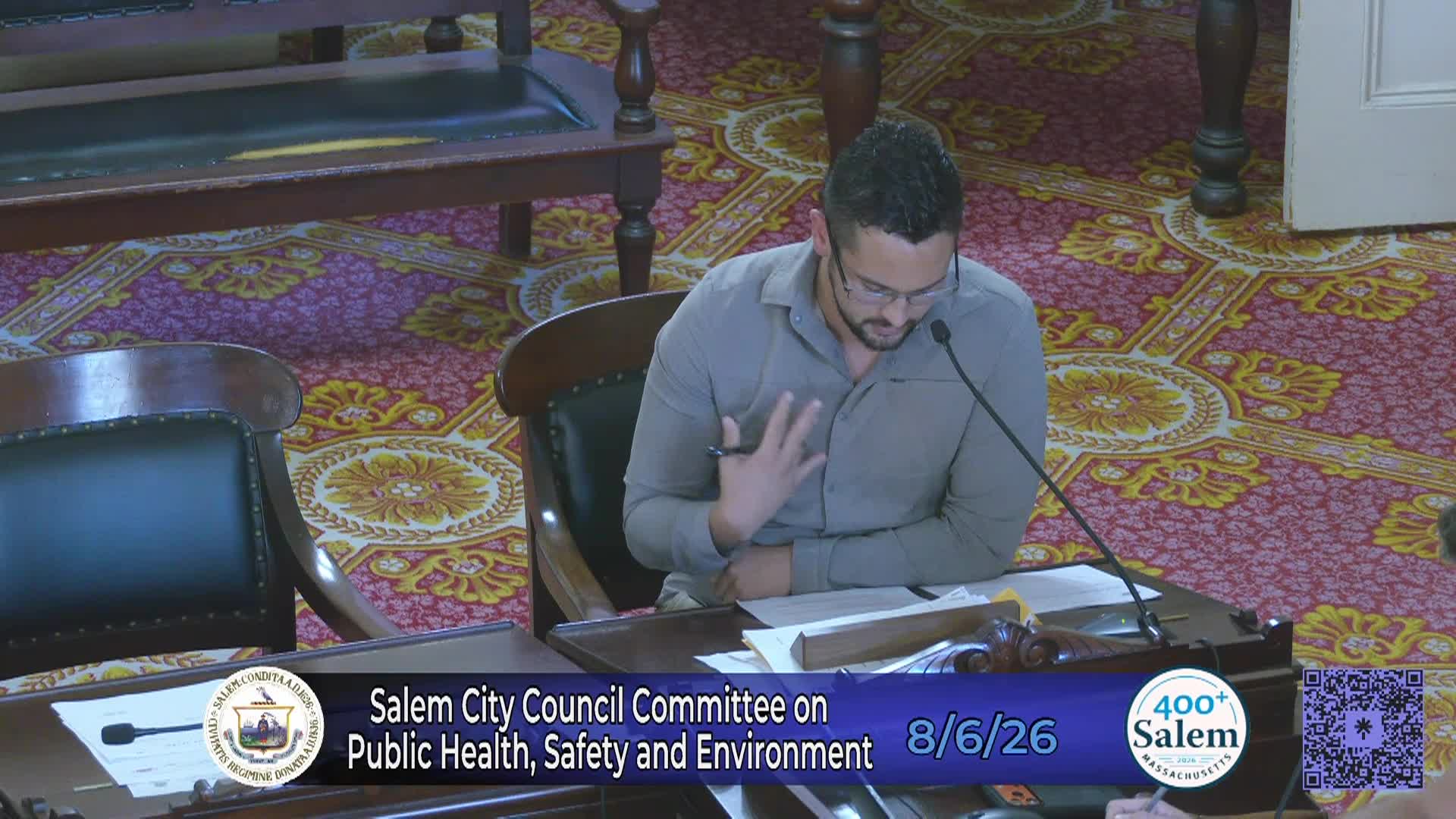 City Council Committee on Public Health Safety and Environment Meeting 8/6/26