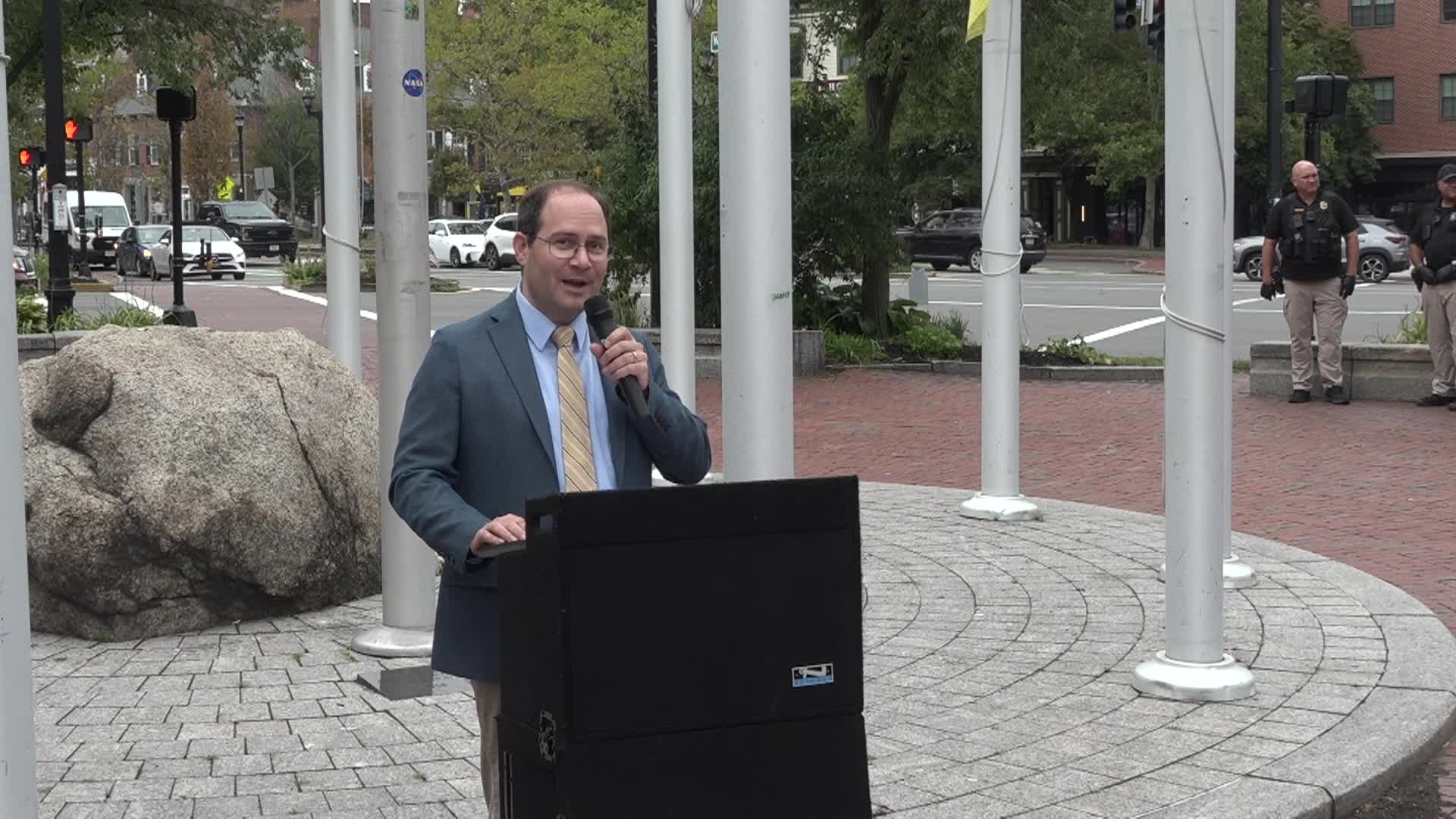 Salem Ukrainian Flag Raising Event 8/21/26
