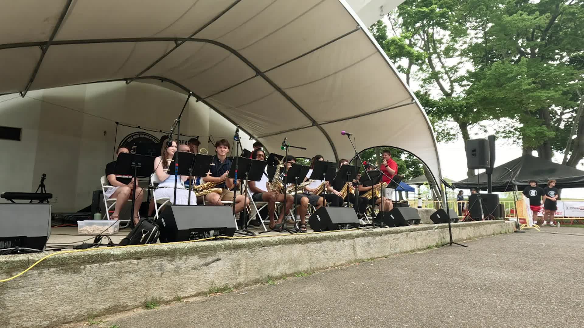 Salem High School Jazz Band Live at Salem Jazz and Soul Festival 8/15/2026