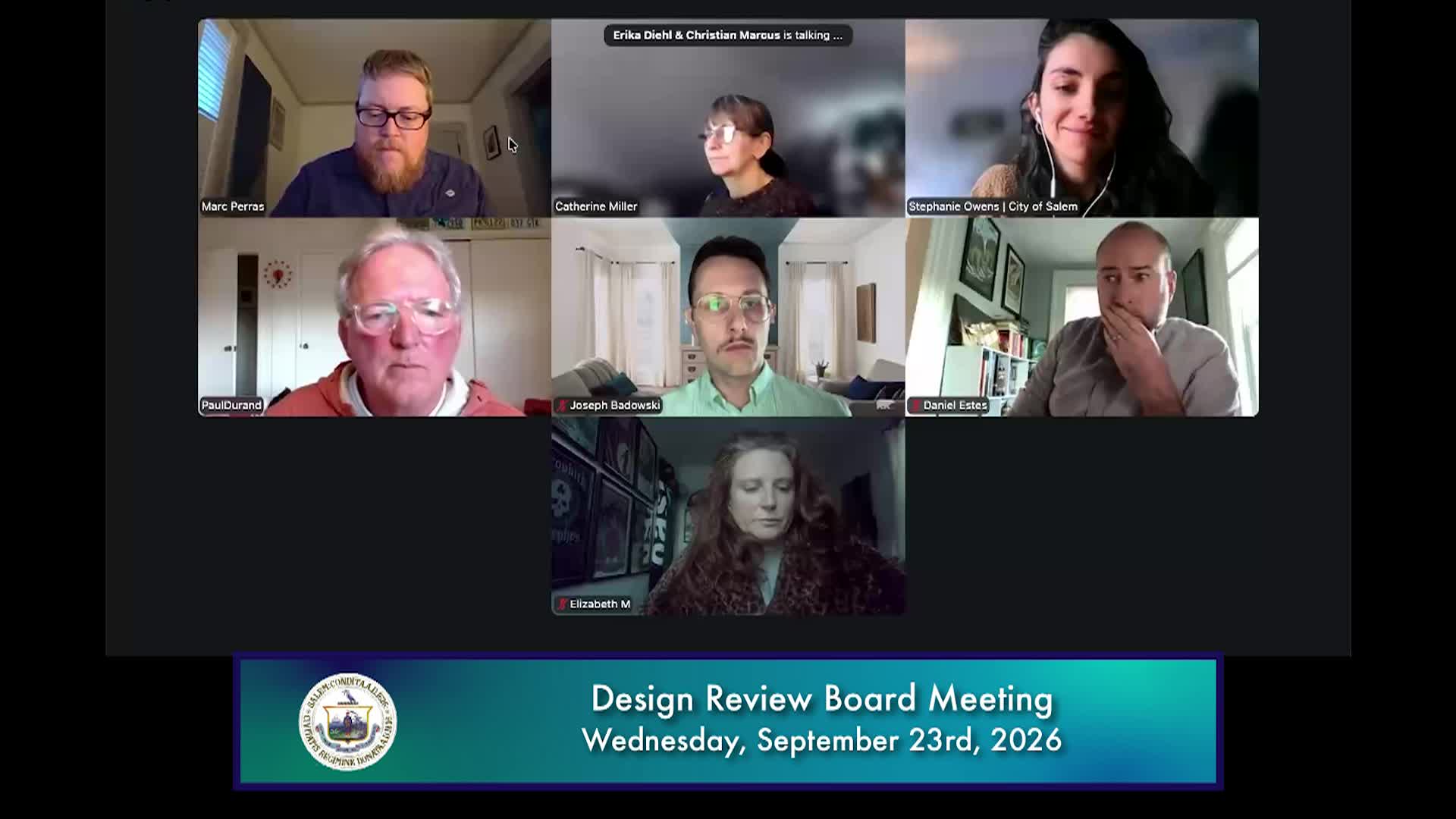 Design Review Board Meeting 9/23/2026