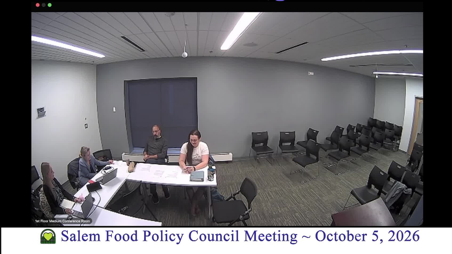 Salem Food Policy Council Meeting 10/5/2026